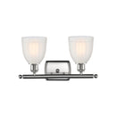 Innovations Lighting Brookfield 2 Light Bath Vanity Light Part Of The Ballston Collection 516-2W-SN-G441-LED