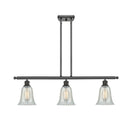 Hanover Island Light shown in the Oil Rubbed Bronze finish with a Mouchette shade