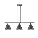 Smithfield Island Light shown in the Oil Rubbed Bronze finish with a Oil Rubbed Bronze shade