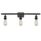 Bare Bulb Bath Vanity Light shown in the Oil Rubbed Bronze finish