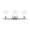 Innovations Lighting Belfast 3 Light Bath Vanity Light Part Of The Ballston Collection 516-3W-SN-G101-LED