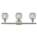 Innovations Lighting Belfast 3 Light Bath Vanity Light Part Of The Ballston Collection 516-3W-SN-G105-LED