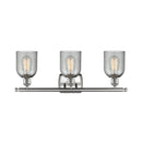 Innovations Lighting Caledonia 3 Light Bath Vanity Light Part Of The Ballston Collection 516-3W-SN-G257-LED