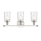 Innovations Lighting Candor 3 Light Bath Vanity Light Part of the Ballston Collection 516-3W-WPC-G352-LED