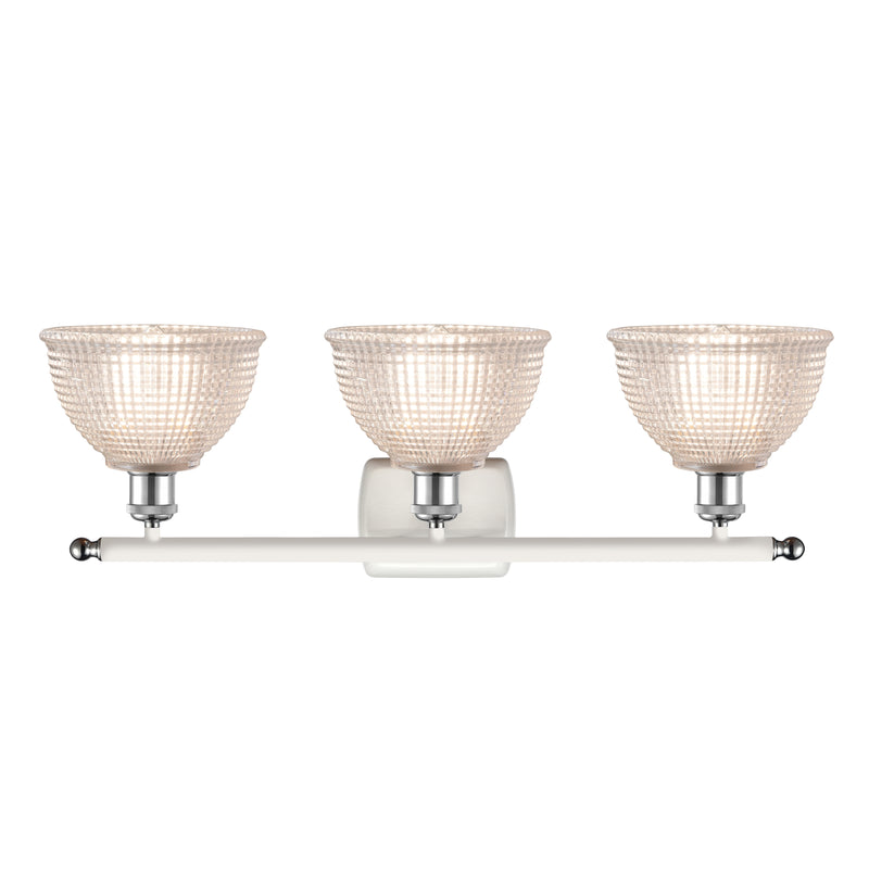 Innovations Lighting Arietta 3 Light Bath Vanity Light Part Of The Ballston Collection 516-3W-WPC-G422-LED