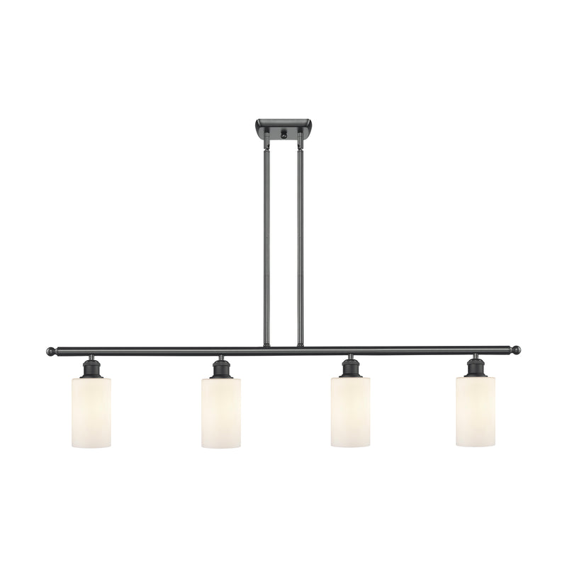 Clymer Island Light shown in the Matte Black finish with a Matte White shade