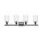 Innovations Lighting Candor 4 Light Bath Vanity Light Part of the Ballston Collection 516-4W-BK-G352-LED