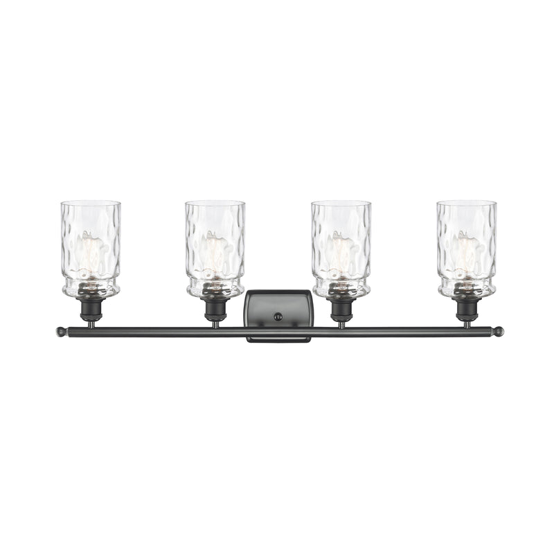 Innovations Lighting Candor 4 Light Bath Vanity Light Part of the Ballston Collection 516-4W-BK-G352-LED