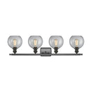 Innovations Lighting Athens 4 Light 36" Bath Vanity Light 516-4W-OB-G122-8-LED