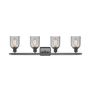 Innovations Lighting Caledonia 4 Light Bath Vanity Light Part Of The Ballston Collection 516-4W-OB-G257-LED