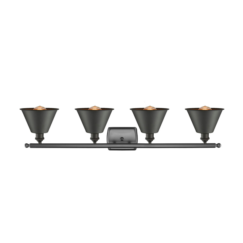 Innovations Lighting Smithfield 4 Light Bath Vanity Light Part Of The Ballston Collection 516-4W-OB-M8-LED