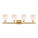 Innovations Lighting Belfast 4 Light Bath Vanity Light Part Of The Ballston Collection 516-4W-SG-G101