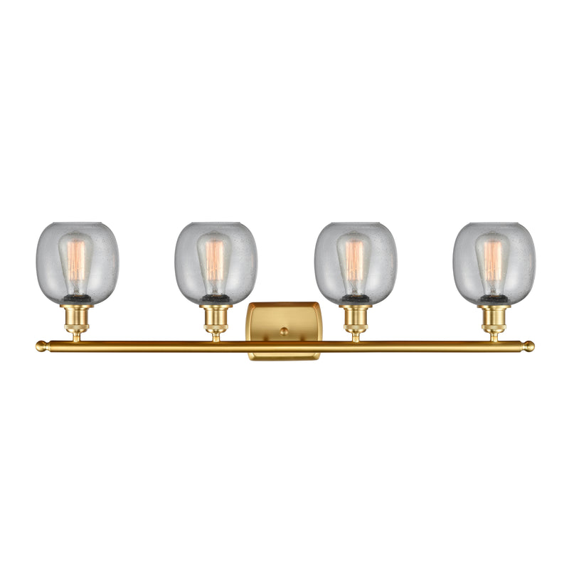 Innovations Lighting Belfast 4 Light Bath Vanity Light Part Of The Ballston Collection 516-4W-SG-G104