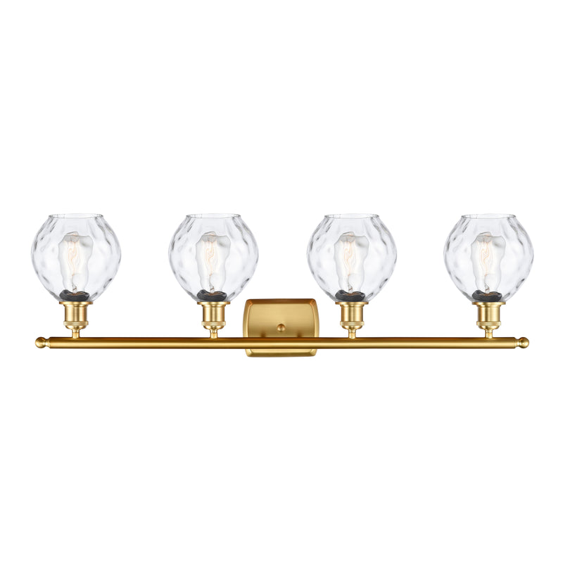 Innovations Lighting Small Waverly 4 Light Bath Vanity Light Part Of The Ballston Collection 516-4W-SG-G362