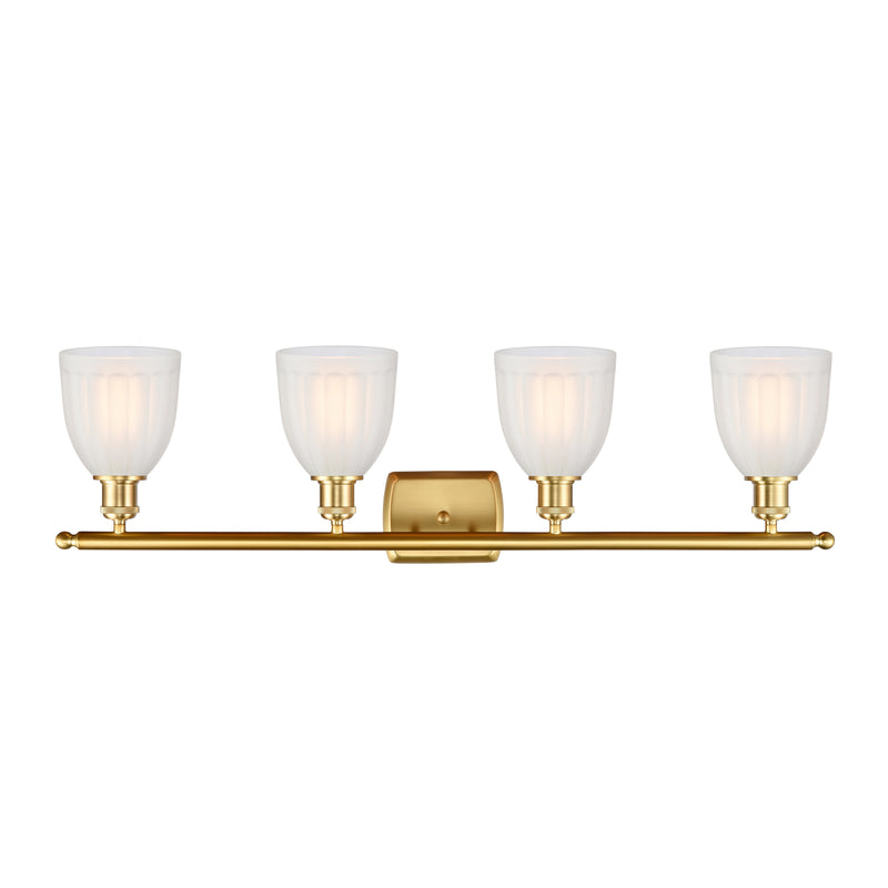 Innovations Lighting Brookfield 4 Light Bath Vanity Light Part Of The Ballston Collection 516-4W-SG-G441