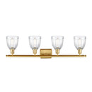 Innovations Lighting Brookfield 4 Light Bath Vanity Light Part Of The Ballston Collection 516-4W-SG-G442