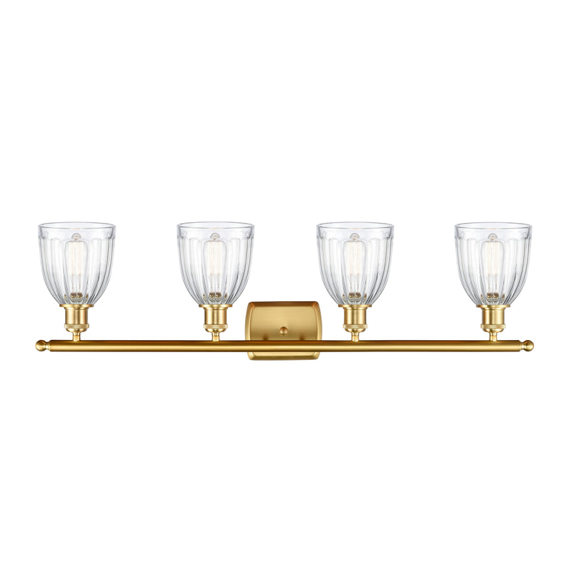 Innovations Lighting Brookfield 4 Light Bath Vanity Light Part Of The Ballston Collection 516-4W-SG-G442