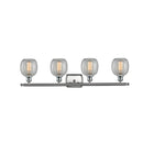 Innovations Lighting Belfast 4 Light Bath Vanity Light Part Of The Ballston Collection 516-4W-SN-G105