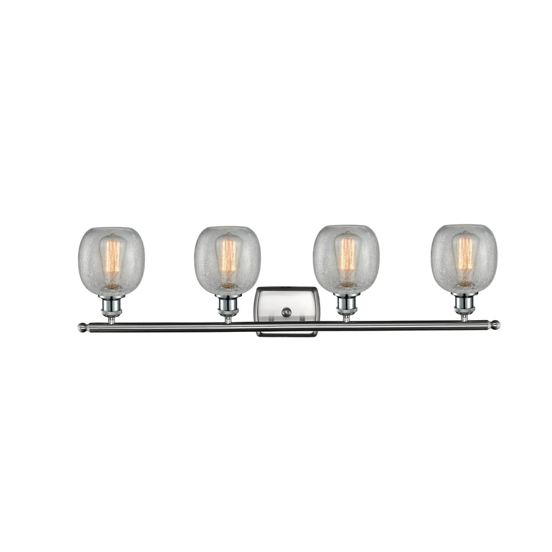 Innovations Lighting Belfast 4 Light Bath Vanity Light Part Of The Ballston Collection 516-4W-SN-G105