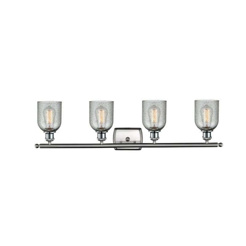 Innovations Lighting Caledonia 4 Light Bath Vanity Light Part Of The Ballston Collection 516-4W-SN-G257