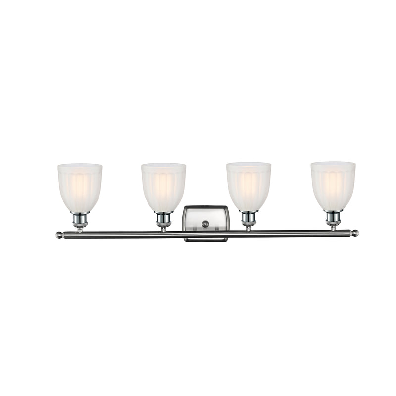 Innovations Lighting Brookfield 4 Light Bath Vanity Light Part Of The Ballston Collection 516-4W-SN-G441