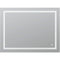 Aquadom SOHO Ultra-Slim Frame LED Lighted Bathroom Mirror Defogger S-4830