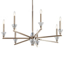 Kichler Calyssa 7 Light Chandelier Polished Nickel 52002PN