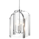 Kichler Pytel 4 Light Foyer Pendant Chrome 52024CH