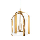 Kichler Pytel 4 Light Foyer Pendant Fox Gold 52024FXG