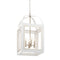 Kichler Vath 16" 4 Light Foyer Pendant White 52029WH