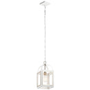 Kichler Vath 8" 1 Light Pendant White 52030WH