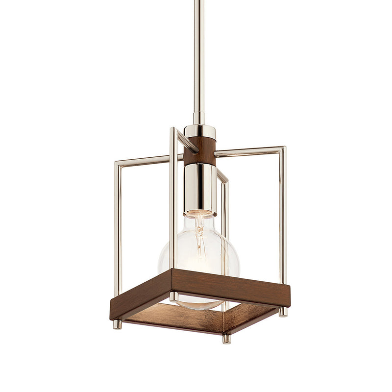 Kichler Tanis 1 Light Pendant Auburn Stained 52093AUB