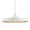 Kichler Elias 9.75" 1 Light Convertible Pendant White 52096WH