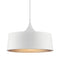 Kichler Elias 15.25" 1 Light Convertible Pendant White 52097WH