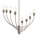 Kichler Hatton 8 Light Chandelier Classic Pewter 52255CLP