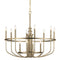 Kichler Capitol Hill 30.75" 12 Light Chandelier Classic Bronze 52305CLZ