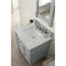 James Martin Brittany 30" Single Vanity Urban Gray with 3 cm Carrara Marble Top 650-V30-UGR-3CAR