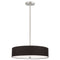 Dainolite 4 Light Incandescent Pendant Sc W/ Black Shade 571-204P-SC-BK