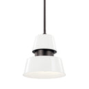 Kichler Lozano 9.5" 1 Light Pendant White 59003WH