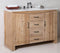 Bellaterra 48" Single Sink Vanity Solid Fir Natural 6001C-48-NL-JW