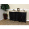 Bellaterra 62" Double Sink Vanity Dark Mahogany Travertine 603316-DM-TR