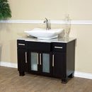 Bellaterra 40" Single Sink Vanity Dark Mahogany 604023B