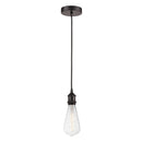 Edison Mini Pendant shown in the Oil Rubbed Bronze finish