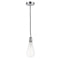 Edison Mini Pendant shown in the Polished Chrome finish