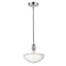 Edison Mini Pendant shown in the Polished Chrome finish