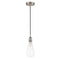 Edison Mini Pendant shown in the Brushed Satin Nickel finish