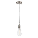 Edison Mini Pendant shown in the Brushed Satin Nickel finish