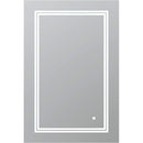 Aquadom SOHO Ultra-Slim Frame LED Lighted Bathroom Mirror Defogger S-2430