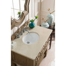 James Martin Castilian 36" Single Vanity Empire Gray with 3 cm Galala Beige Top 160-V36-EG-3OGLB