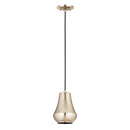 Hartford Mini Pendant shown in the Brushed Satin Nickel finish with a Brushed Satin Nickel shade